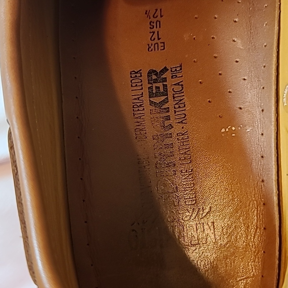Mephisto Spinnaker Leather Brown  Boat Shoes Men's 12.5 - Picture 5 of 8